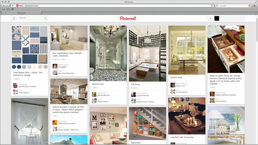 Pinterest Look and Feel