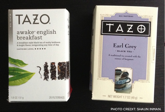 Tazo new vs. old