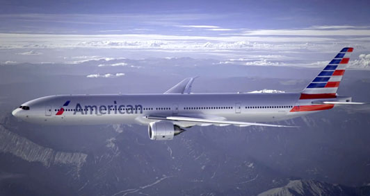 American Airlines new livery