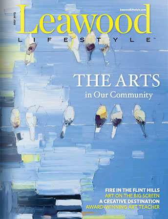 Cover of Leawood Lifestyle Mag July 2013